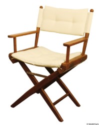 Πτυσσόμενη καρέκλα από τικ ύφασμα με επένδυση από άμμο